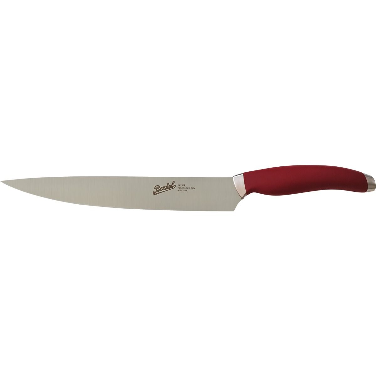 Coltello Sfilettare 24 cm Acciaio Berkel Teknica Manico Resina Rossa